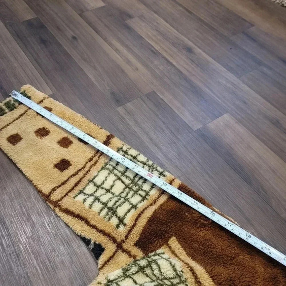 Boys Small S Hooded Plush Fleece Robe Tan Brown Soft Warm - Picture 6 of 8